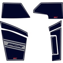 Gp Kompozit Honda Pcx 125 2025-2026 Uyumlu Full Cep Pad Mavi