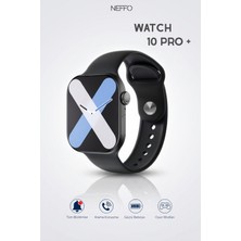Neffo Watch 10 Pro Plus 2 GB Hafızalı Android ve Ios Uyumlu Beyaz Akıllı Saat