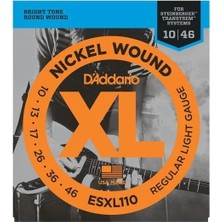 D'addario ESXL110 Elektro Gitar Tel Seti Xl 10-46 Regular Light Double Ball