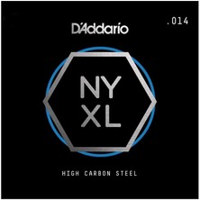 D'addario NYS014 Elektro ve Akustik Tek Tel B-(Si) Yüksek Karbonlu Çelik