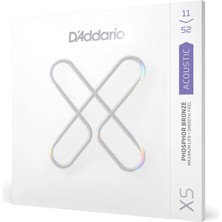 D'addario XSAPB1152 Akustik Gitar Tel Seti Pb Cust Light