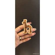 Gönülden Tasarım Ütü Ile Yapışan Punch Dokuma H Harfi Arma 6x4 cm