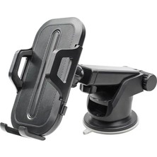 Sneezy Araç Içi Telefon Tutucu Vantuzlu Teleskopik Kollu Ayarlanabilir Dashboard Cam Uyumlu Telefon Standı