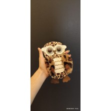 Gönülden Tasarım Leopar Kabartma Baykuş Arma Dikiş Aplike 20X14 cm