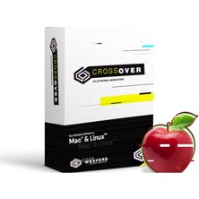 Crossover (Windows Uygulamalarını Mac De Çalıştırın) - 1 Mac Cihaz Süresiz Ömür Boyu Dijital Kod