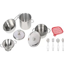 Gray Line Gry ATF-3815-1A 11 Parça Çelik Tencere Tava Set Nel1