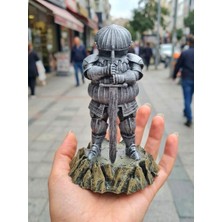 ESELYA3D Dark Souls "catarina'lı Siegmeyer" (Onion Knight) Figür-Onion Knight HEYKEL-18CM-FANART