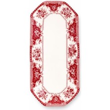 Evaliza Voila Kayık Tabak Kırmızı 33CM