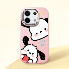HONTINGA Poco X6 5g ile Uyumlu Kılıfı Kamera Korumalı Düşüme Önleyici Basitlik Pembe Yumuşak Silikon Telefon Kılıfı Karikatür Desenli K4-0255