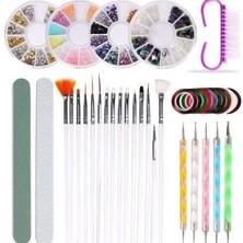 Balkan Grup Ocean Profesyonel Tırnak Sanat Desen Seti