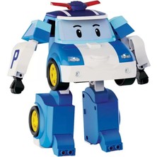 Gray Line Gry Robocar Poli Büyük Transforming Sesli Robot Nel1