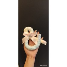 Gönülden Tasarım Peluş Q Fasion Yazılı Arma 16X15 cm