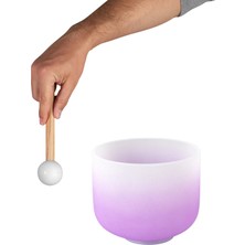 Sela ~20CM Kristal Singing Bowl - Crown Chakra - Si 432Hz (SECCU8B)