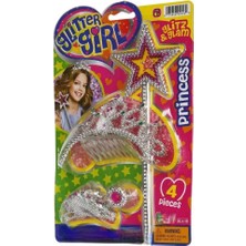 Gray Line Gry S01002256 Kokoş Set Taç/asa Simli 4prç Krtl Nel1