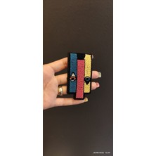 Gönülden Tasarım Ütü Ile Yapışan Punch Dokuma Arma 8x4 cm