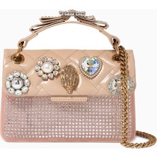 Kurt Geiger Mini Kensington Taşlı Kadın El ve Omuz Çantası
