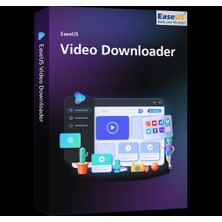 EaseUS Video Downloader (Windows) - 3 PC Süresiz Dijital Kod (Resmii Bayii Ürünü)