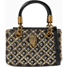 Kurt Geiger Mini Jewel Kensington Taşlı Zincir Askılı, Kadın El ve Omuz Çantası
