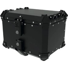 OEM Alüminyum 45 Litre Kare Çanta Siyah