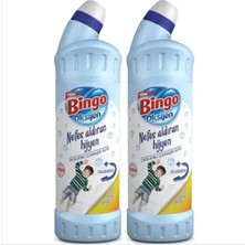 Bingo Oksijen Çamaşır Suyu Ferahlatan Hijyen 750 ml 2 Adet