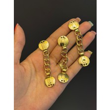 Gönülden Tasarım 3 Adet Çelik Giyim Dikiş Takı Aksesuarı 7 cm