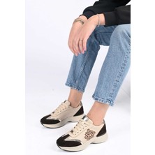 Bestello Bağcıklı Termo Taban Hakiki Deri Sneaker 338-7109 Kadın Ayakkabı