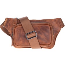 BloominBag Bloombag Heritage Saddle Hakiki Deri Crossbody Belt Bag