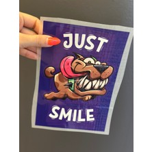 Gönülden Tasarım Ütü Ile Yapışan Canavar Traansfer Baskı Arma 21X13 cm