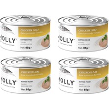 Molly Kitten Tavuklu Pate Ezme Yavru Kedi Konservesi 85 Gr. x 4 Adet