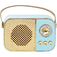 E-Bulurum LED Aydınlatmalı Hoparlör Mavi