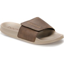 Dockers By Gerli Kahverengi Erkek Terlik Suni Deri Casual Günlük Kullanım İçin Rahat Tasarım