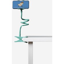 E-Bulurum Yeşil Renk Akrobat Telefon Tutucu Oynar Başlıklı