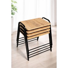 Abish 4lü Sandık Zigon Sehpa