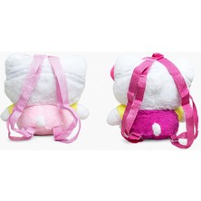 E-Bulurum Peluş Hello Kitty Sırt Çantası