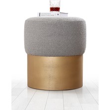 Lorence Home Glasnog Puf Gri