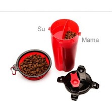 E-Bulurum Evcil Hayvan Mama ve Su Taşıma Seti
