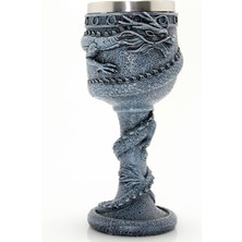 E-Bulurum Ejderha Tasarımlı Paslanmaz Çelik Kadeh Bardak Model 1