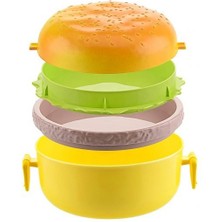 E-Bulurum Hamburger Tasarımlı Beslenme Kabı