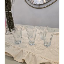 Berina Home 6 Lı Kahve Yanı Su Bardağı - Şerbetlik - Zemzemlik -Zemzem Bardağı -Kahve Yanı Bardağı