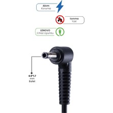 E-Bulurum 20V 3.25A 4.0 * 1.7 Bullet 65W Lenovo Için Laptop Adaptör