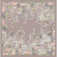 Buttonscarves Parisian Saten Şal - Bonjour