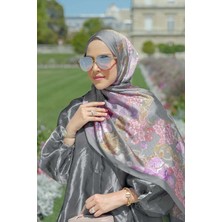 Buttonscarves Wonderland Saten Şal - Thunderstorm