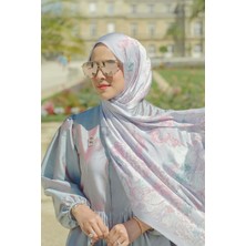 Buttonscarves Wonderland Saten Şal - Moon Rock