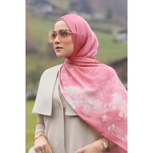 Buttonscarves Iseltwald Saten Şal - Deep Pink