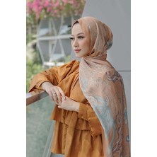 Buttonscarves Wave Saten Şal - Sunset