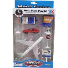 Indispensablely Havaalanı Seti Metal Arabalı - 89730