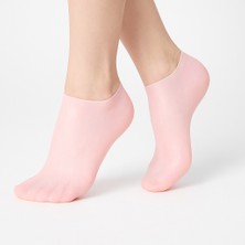 Homvira Silikon Ayak Bakım Çorabı Nemlendirici Jel Çorap Çatlak Önleyici Ölü Deri Atıcı Çorap