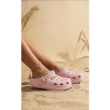 Altın Pabuç Kadın Bahçe, Havuz, Plaj, Hastane Terliği - Yazlık Rahat Kaymaz Taban Günlük Terlik