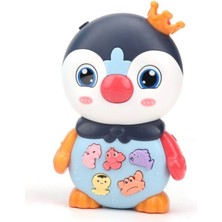 Indispensablely Penguen Eğitici Bebek Piyanosu - Lacivert
