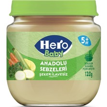 Indispensablely Hero Baby Anadolu Sebzeleri Kavanoz Mama 120 gr
